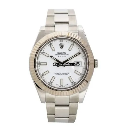 Fine Fake Rolex Datejust II 116334 Automatic Movement 41mm Steel Case Watch - Image 2