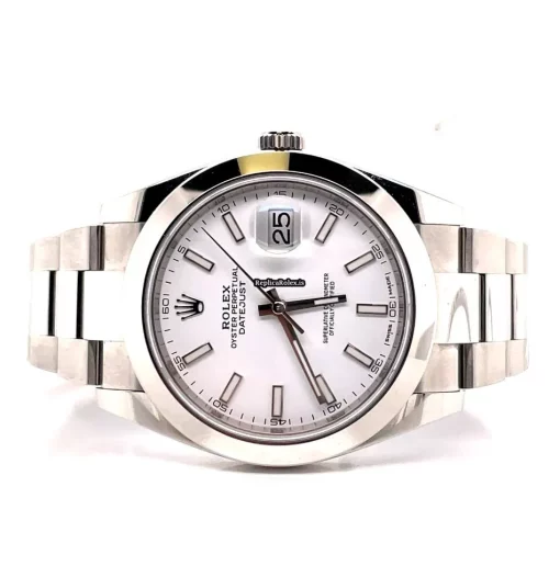 Wonderful Fake Rolex Datejust 126300-0015 Caliber 3235 Automatic Movement 41mm Steel Case Mens/unisex Watch - Image 2