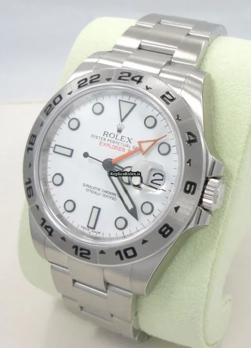 Superior Fake Rolex Explorer II 216570 Automatic Movement 42mm Steel Case Watch - Image 5