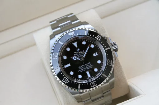 Good Replicas Rolex Sea-dweller Deepsea 116660 Caliber 3135 Automatic Movement 44mm Steel Case Mens/unisex Watch - Image 4