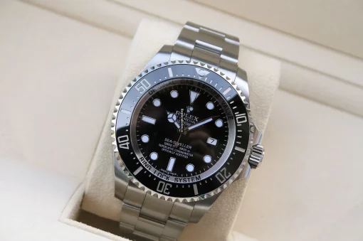 Good Replicas Rolex Sea-dweller Deepsea 116660 Caliber 3135 Automatic Movement 44mm Steel Case Mens/unisex Watch - Image 5