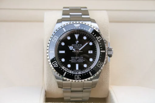Good Replicas Rolex Sea-dweller Deepsea 116660 Caliber 3135 Automatic Movement 44mm Steel Case Mens/unisex Watch - Image 6