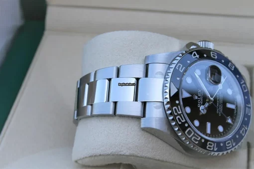 Remarkable Replica Rolex Gmt-master II 116710blnr Caliber 3186 Automatic Movement 40mm Steel Case Mens/unisex Watch - Image 4