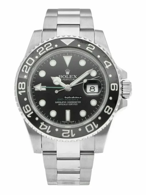 Reliable Fake Rolex Gmt-master II 116710ln Automatic Movement 40mm Steel Case Watch
