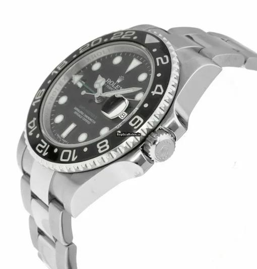 Reliable Fake Rolex Gmt-master II 116710ln Automatic Movement 40mm Steel Case Watch - Image 2