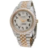 Distinctive Knockoff Rolex Datejust Self Winding Automatic 40mm Gold/steel Case Mens/unisex Watch