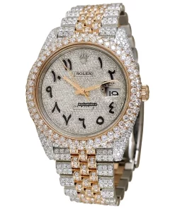Distinctive Knockoff Rolex Datejust Self Winding Automatic 40mm Gold/steel Case Mens/unisex Watch