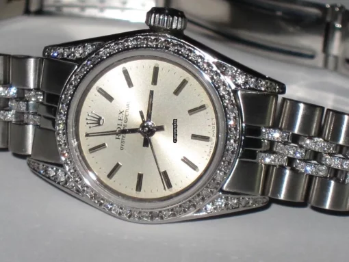 Lovely Knockoff Rolex Datejust Self Winding Automatic 26mm Steel Case Womens Watch