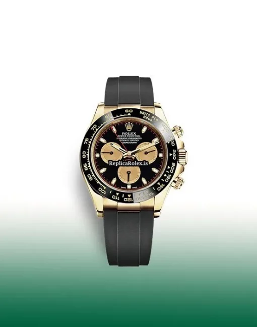 Superb Fakes Rolex Daytona 116518ln Caliber 4130 Automatic Movement 40mm Yellow Gold Case Mens/unisex Watch