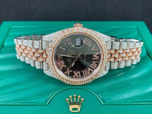 Beautiful Copies Rolex Datejust II 126331 Caliber 3235 Automatic Movement 41mm Rose Gold Case Mens/unisex Watch