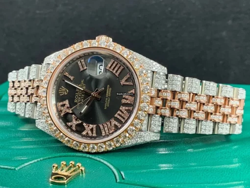 Beautiful Copies Rolex Datejust II 126331 Caliber 3235 Automatic Movement 41mm Rose Gold Case Mens/unisex Watch - Image 3