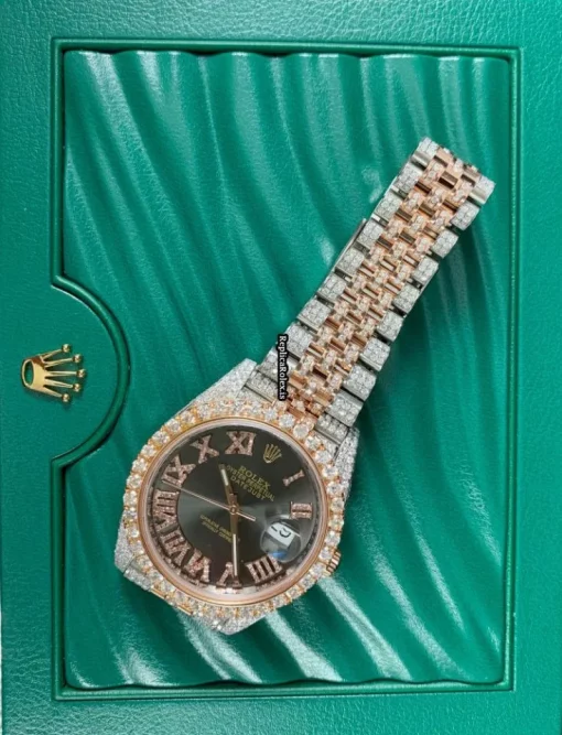 Beautiful Copies Rolex Datejust II 126331 Caliber 3235 Automatic Movement 41mm Rose Gold Case Mens/unisex Watch - Image 4