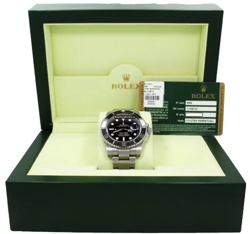 Excellent Replicas Rolex Submariner Date 116610 Automatic Movement 40mm Steel Case Mens/unisex Watch - Image 4