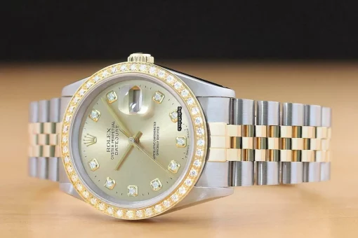 Well Made Fake Rolex Datejust 16233 Caliber 3135 Automatic Movement 36mm Steel Case Mens/unisex Watch - Image 2