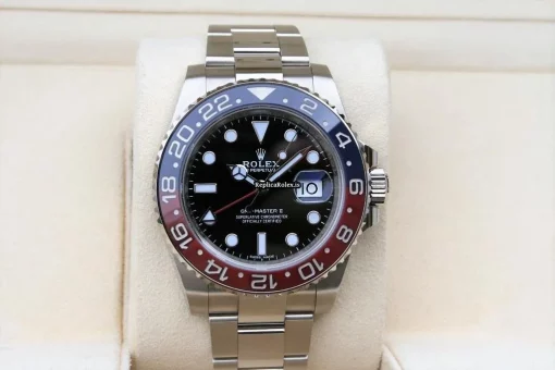 Stylish Replica Rolex Gmt-master II 116719blro Caliber 3186 Automatic Movement 40mm White Gold Case Mens/unisex Watch