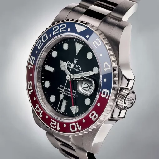 Stylish Replica Rolex Gmt-master II 116719blro Caliber 3186 Automatic Movement 40mm White Gold Case Mens/unisex Watch - Image 10