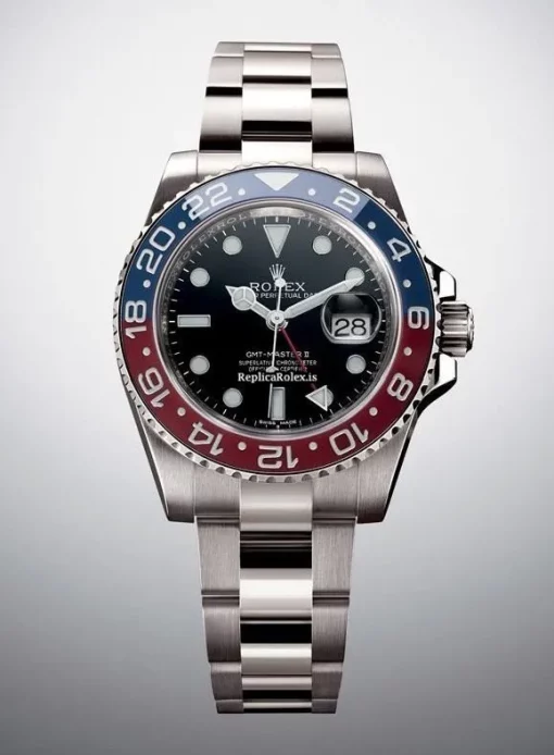 Stylish Replica Rolex Gmt-master II 116719blro Caliber 3186 Automatic Movement 40mm White Gold Case Mens/unisex Watch - Image 12