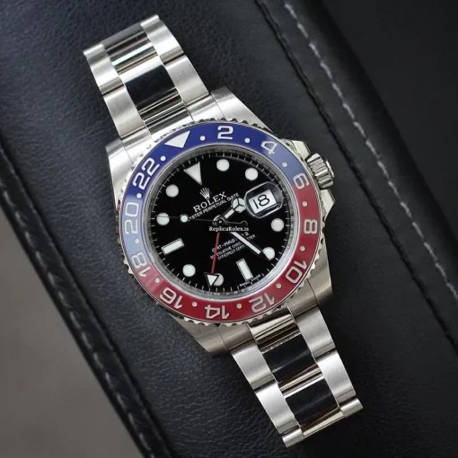 Stylish Replica Rolex Gmt-master II 116719blro Caliber 3186 Automatic Movement 40mm White Gold Case Mens/unisex Watch - Image 2