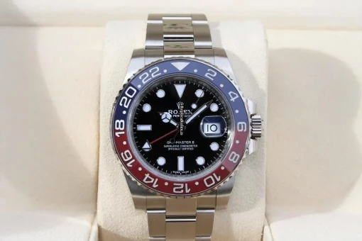 Stylish Replica Rolex Gmt-master II 116719blro Caliber 3186 Automatic Movement 40mm White Gold Case Mens/unisex Watch - Image 3