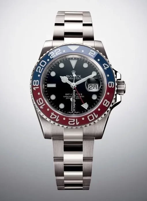 Stylish Replica Rolex Gmt-master II 116719blro Caliber 3186 Automatic Movement 40mm White Gold Case Mens/unisex Watch - Image 9