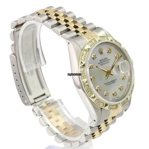 Recommend Replica Rolex Datejust 16233 Caliber 3135 Automatic Movement 36mm Gold/steel Case Mens/unisex Watch - Image 11