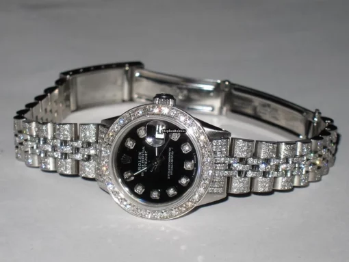 Special Replica Rolex Datejust Self Winding Automatic 26mm Steel Case Womens Watch - Image 3