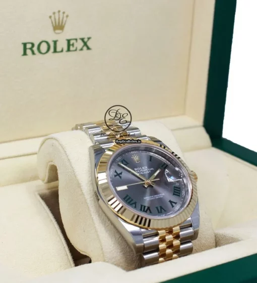 Wonderful Replica Rolex Datejust 126333 Automatic Movement 41mm Steel Case Mens/unisex Watch - Image 2