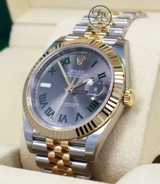 Wonderful Replica Rolex Datejust 126333 Automatic Movement 41mm Steel Case Mens/unisex Watch - Image 3