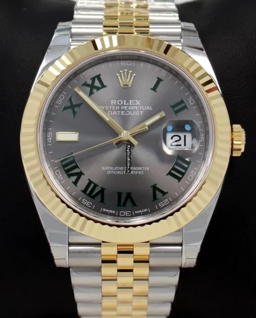 Wonderful Replica Rolex Datejust 126333 Automatic Movement 41mm Steel Case Mens/unisex Watch - Image 5