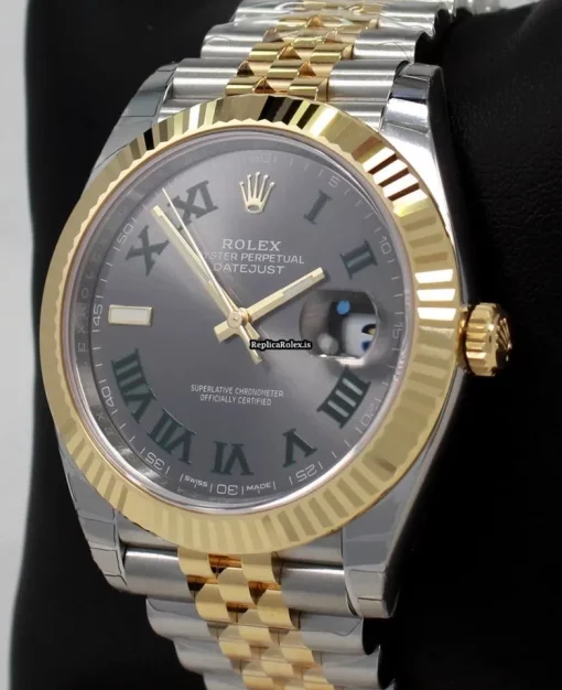 Wonderful Replica Rolex Datejust 126333 Automatic Movement 41mm Steel Case Mens/unisex Watch - Image 6