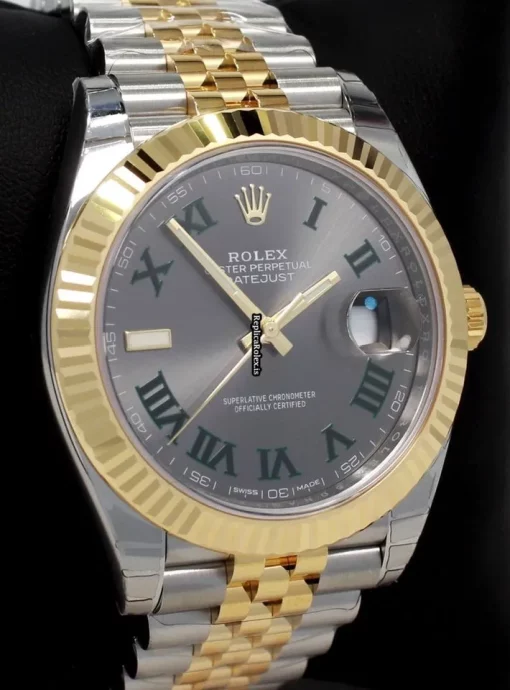 Wonderful Replica Rolex Datejust 126333 Automatic Movement 41mm Steel Case Mens/unisex Watch - Image 7