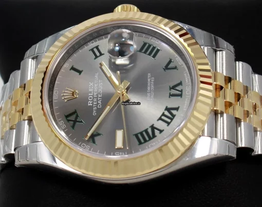 Wonderful Replica Rolex Datejust 126333 Automatic Movement 41mm Steel Case Mens/unisex Watch - Image 8