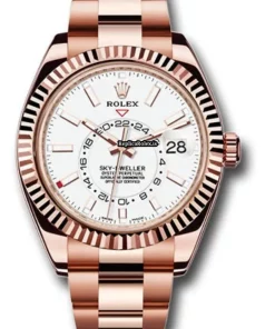 Wonderful Replicas Rolex Sky-dweller 326935 Automatic Movement 42mm Rose Gold Case Mens/unisex Watch