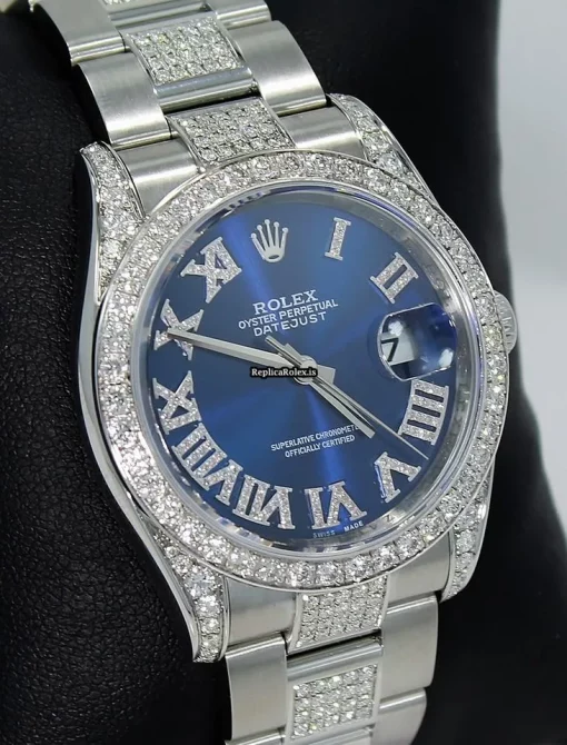 Fine Replica Rolex Datejust 116200 Automatic Movement 36mm Steel Case Mens/unisex Watch - Image 2