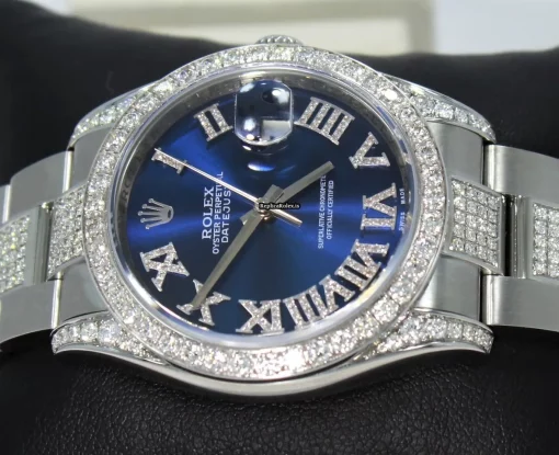 Fine Replica Rolex Datejust 116200 Automatic Movement 36mm Steel Case Mens/unisex Watch - Image 5