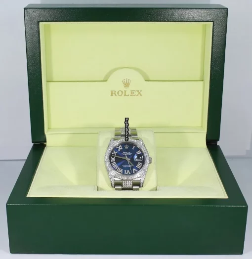 Fine Replica Rolex Datejust 116200 Automatic Movement 36mm Steel Case Mens/unisex Watch - Image 7