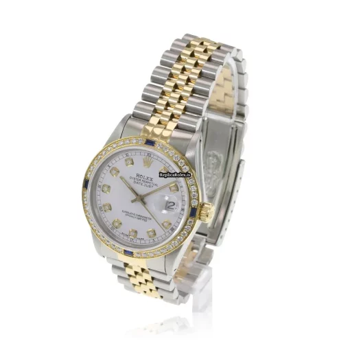 Durable Replicas Rolex Datejust 16233 Caliber 3135 Automatic Movement 36mm Gold/steel Case Mens/unisex Watch - Image 2