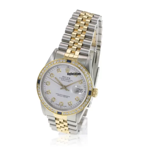 Durable Replicas Rolex Datejust 16233 Caliber 3135 Automatic Movement 36mm Gold/steel Case Mens/unisex Watch - Image 3