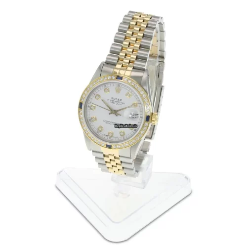 Durable Replicas Rolex Datejust 16233 Caliber 3135 Automatic Movement 36mm Gold/steel Case Mens/unisex Watch - Image 6