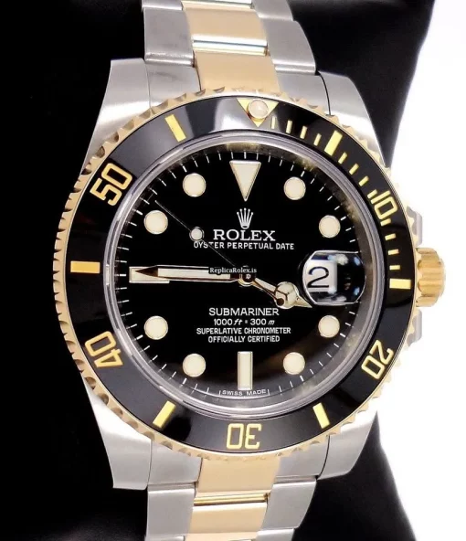 Wonderful Fake Rolex Submariner Date 116613ln Automatic Movement 40mm Steel Case Watch - Image 3
