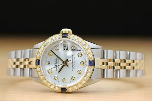 Remarkable Replica Rolex Lady-datejust 6917 Caliber 2030 Automatic Movement 26mm Steel Case Womens Watch - Image 3