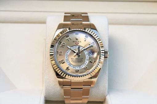 Fantastic Replica Rolex Sky-dweller 326938 Automatic Movement 42mm Yellow Gold Case Mens/unisex Watch - Image 6