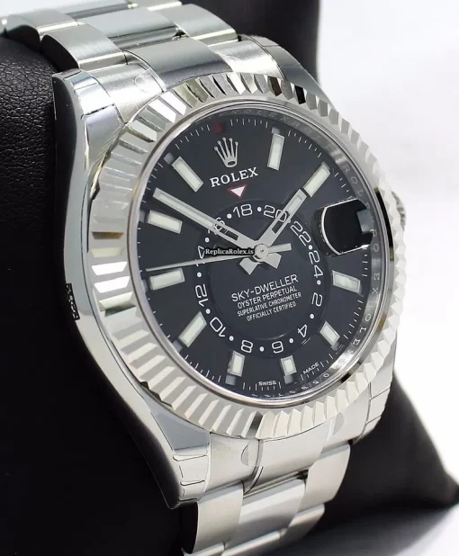 Swiss Replica Rolex Sky-dweller 326934 Automatic Movement 42mm Steel Case Mens/unisex Watch - Image 6