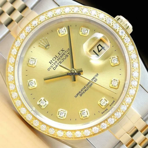 Wonderful Replica Rolex Datejust 16233 Caliber 3135 Automatic Movement 36mm Steel Case Mens/unisex Watch