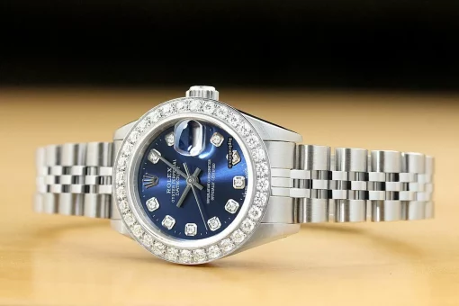 Excellent Fake Rolex Lady-datejust 69174 Caliber 2135 Automatic Movement 26mm Steel Case Womens Watch - Image 2
