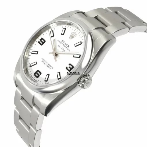 Superior Replica Rolex Air King 114200 Automatic Movement 35mm Steel Case Mens/unisex Watch - Image 2