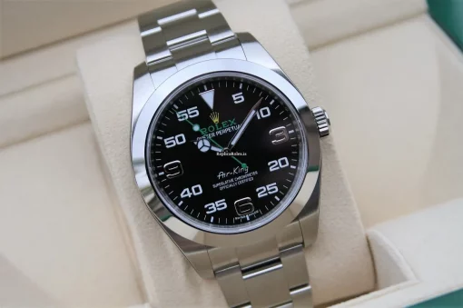 Wonderful Replica Rolex Air King 116900 Caliber 3131 Automatic Movement 40mm Steel Case Mens/unisex Watch - Image 5