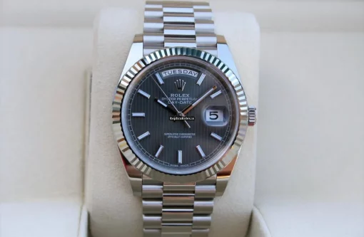Stylish Fakes Rolex Day-date 40 228239 Caliber 3255 Automatic Movement 40mm White Gold Case Mens/unisex Watch - Image 6