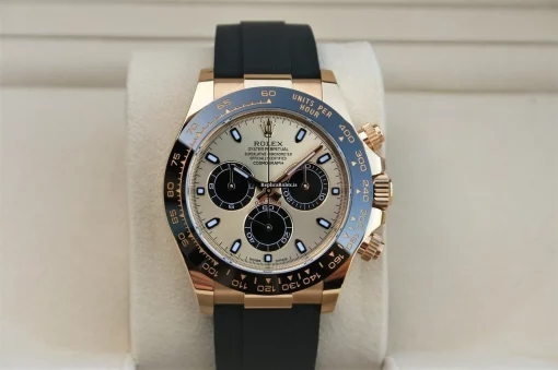 Wonderful Replica Rolex Daytona 116518ln Caliber 4130 Automatic Movement 40mm Yellow Gold Case Mens/unisex Watch