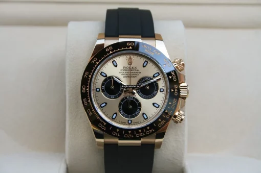 Wonderful Replica Rolex Daytona 116518ln Caliber 4130 Automatic Movement 40mm Yellow Gold Case Mens/unisex Watch - Image 5